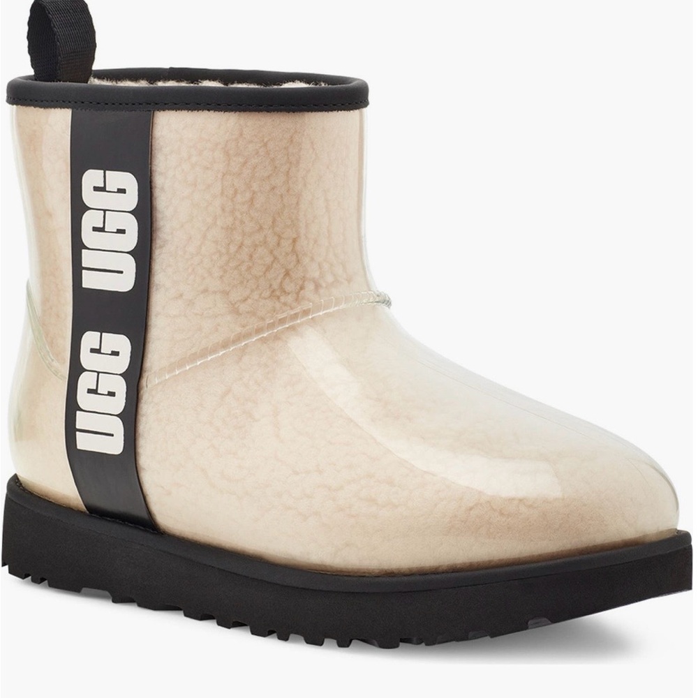 UGG Classic Mini Waterproof Clear Boot